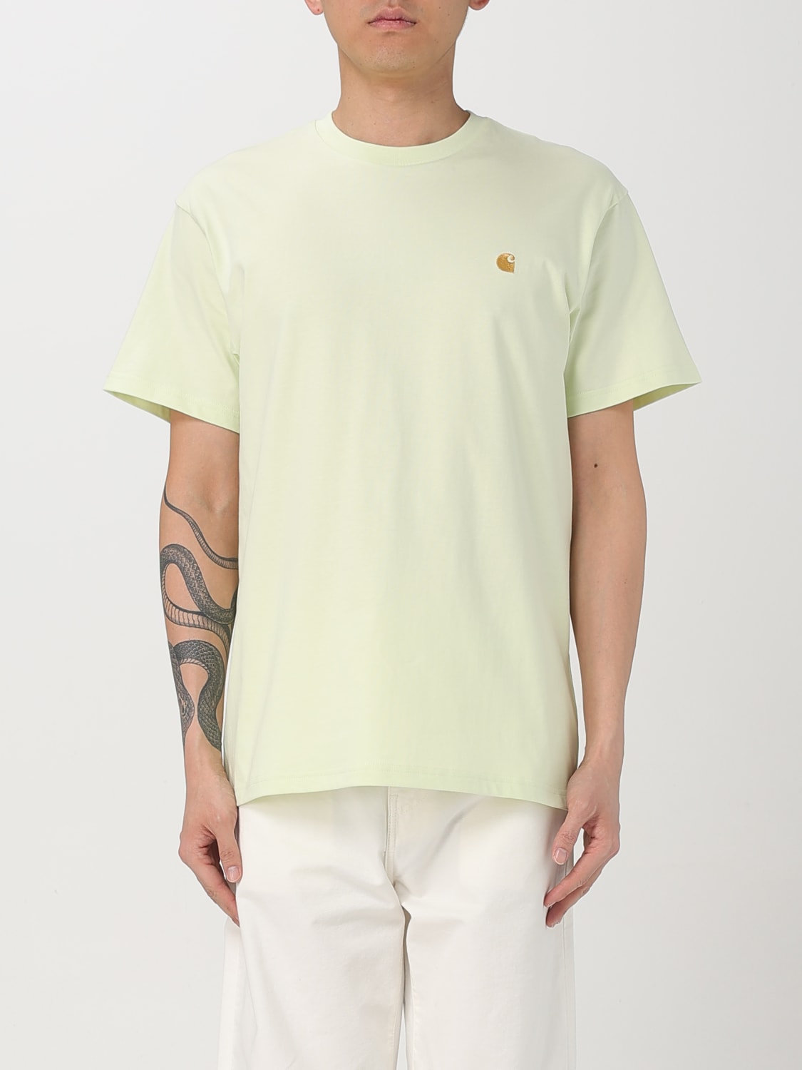 CARHARTT WIP T-SHIRT: T-shirt men Carhartt Wip, Grass Green - Img 1