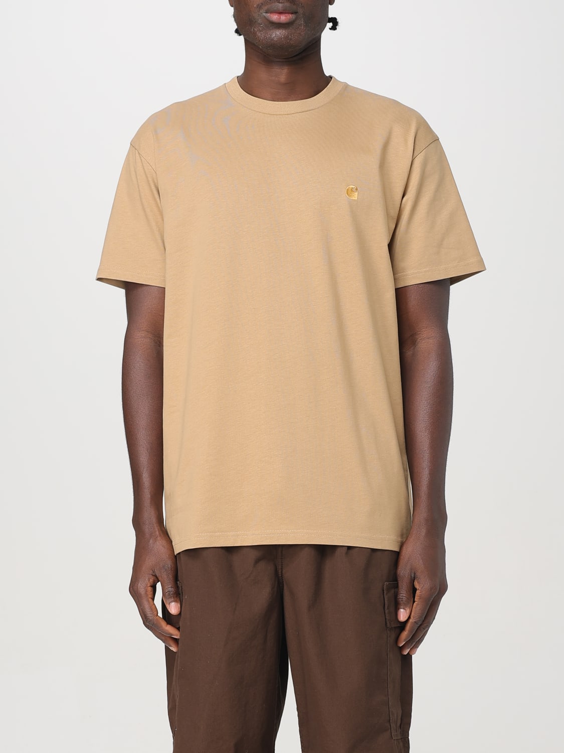 Tシャツ・カットソー CARHARTT WIP Men T-shirt Tobacco I026391 2N1XX CARHARTT WIP: T-shirt men - Tobacco | Carhartt Wip t-shirt
