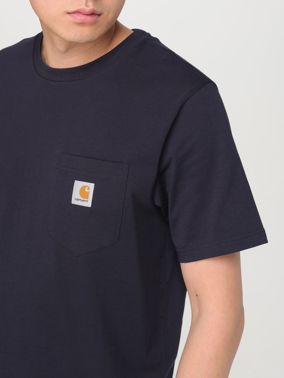 Tシャツ・カットソー CARHARTT WIP Men T-shirt Navy I030434 1CXX CARHARTT WIP: T-shirt men - Navy | Carhartt Wip t-shirt