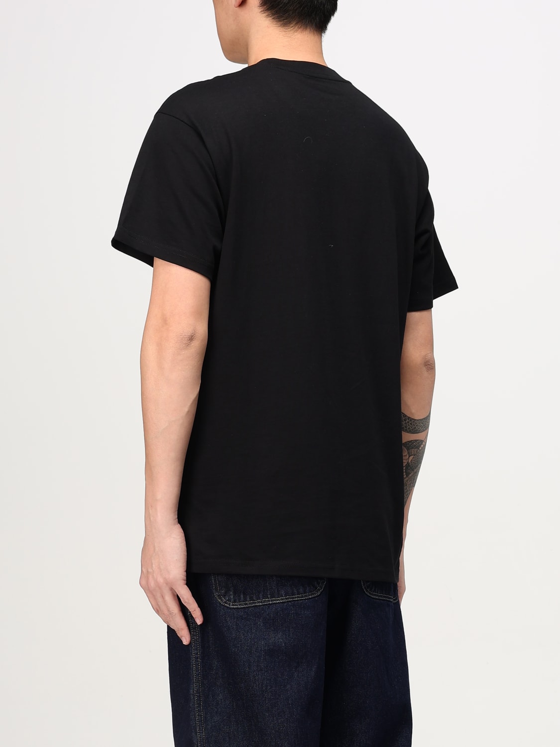 CARHARTT WIP メンズ 半袖Tシャツ I030435 00AXX CARHARTT WIP：Tシャツ メンズ - ブラック | GIGLIO.COM