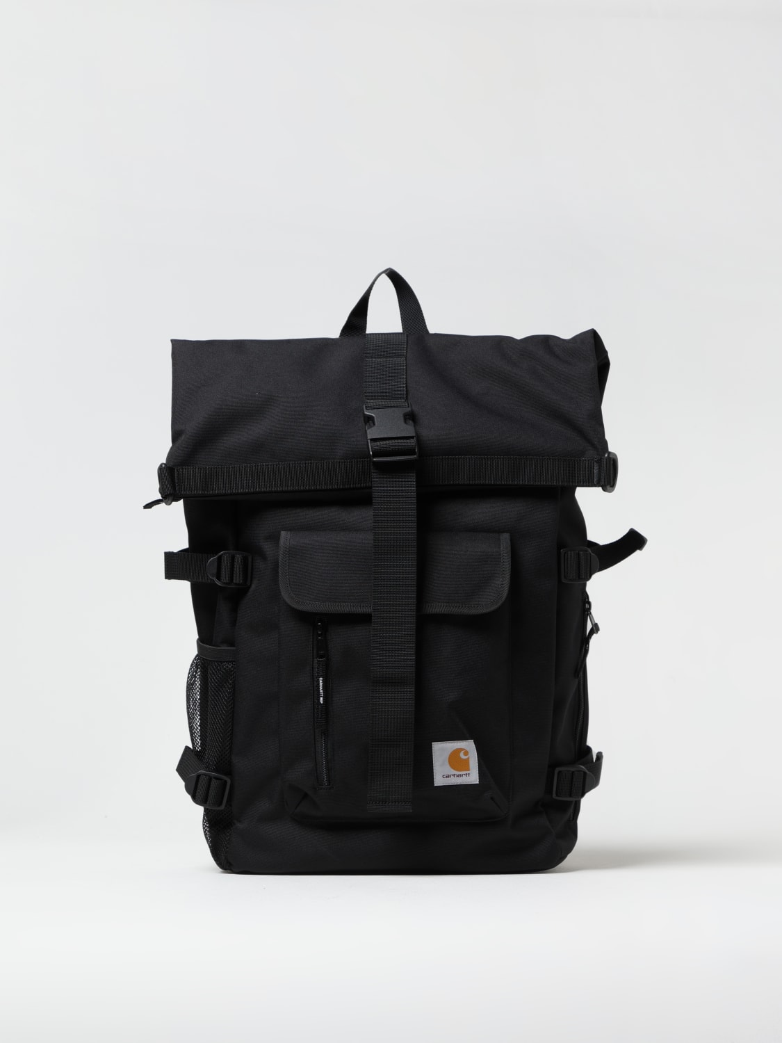 CARHARTT WIP ZAINO: Zaino Philis Carhartt Wip in nylon riciclato , Nero - Img 1