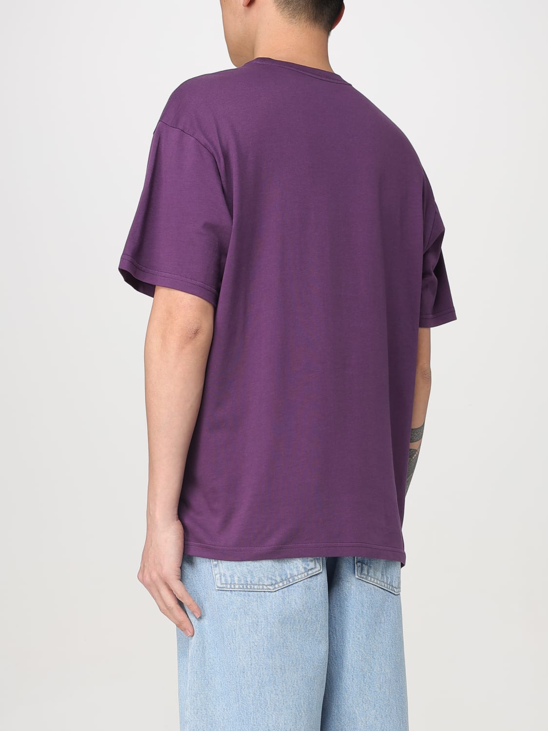 Tシャツ・カットソー CARHARTT WIP Men T-shirt Wine I033000 2RPXX CARHARTT WIP: T-shirt men - Wine | Carhartt Wip t-shirt
