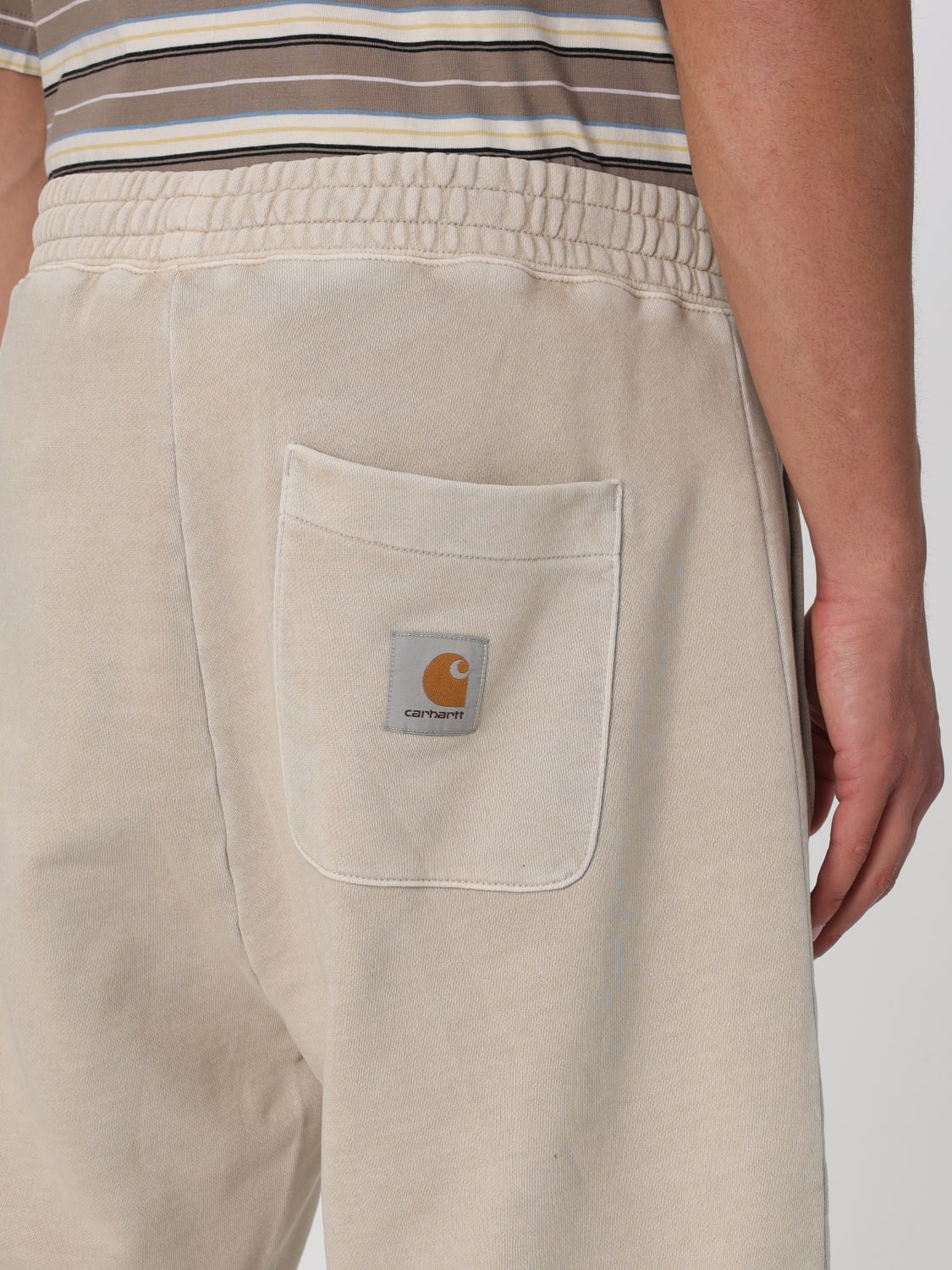 CARHARTT WIP SHORTS: Carhartt WIP men's shorts, Natural - Img 3