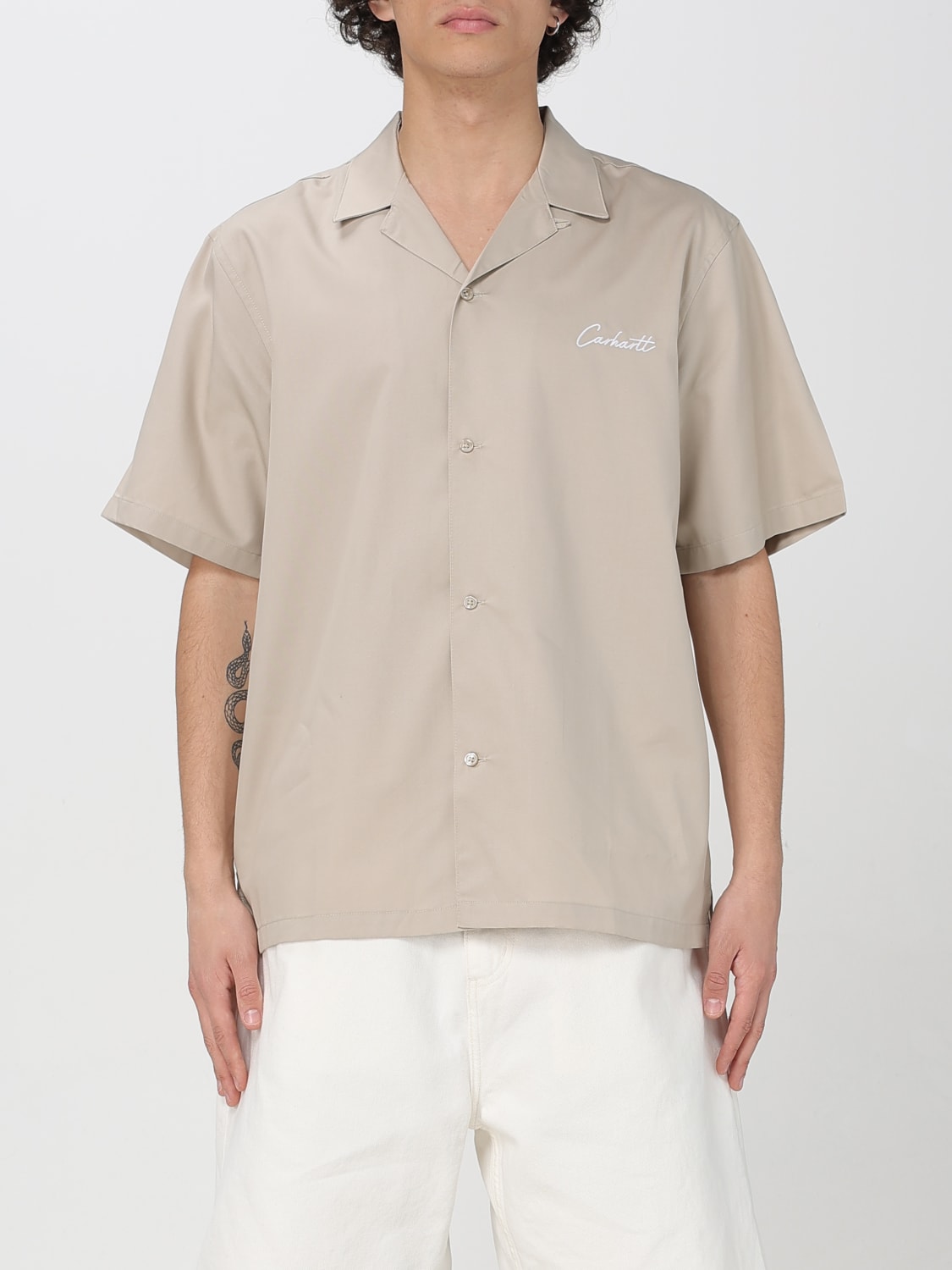 CARHARTT WIP SHIRT: Shirt men Carhartt Wip, Natural - Img 1