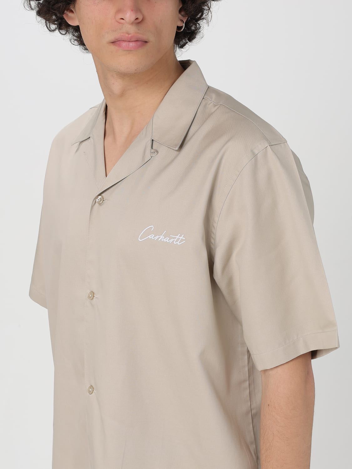 CARHARTT WIP SHIRT: Shirt men Carhartt Wip, Natural - Img 4