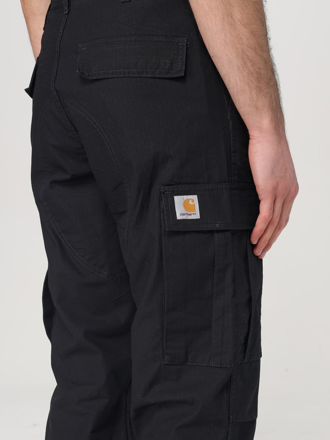 CARHARTT WIP PANTS: Pants men Carhartt Wip, Black - Img 3