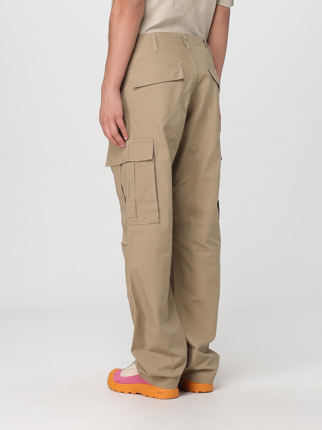 CARHARTT WIP PANTS: Pants men Carhartt Wip, Camel - Img 3