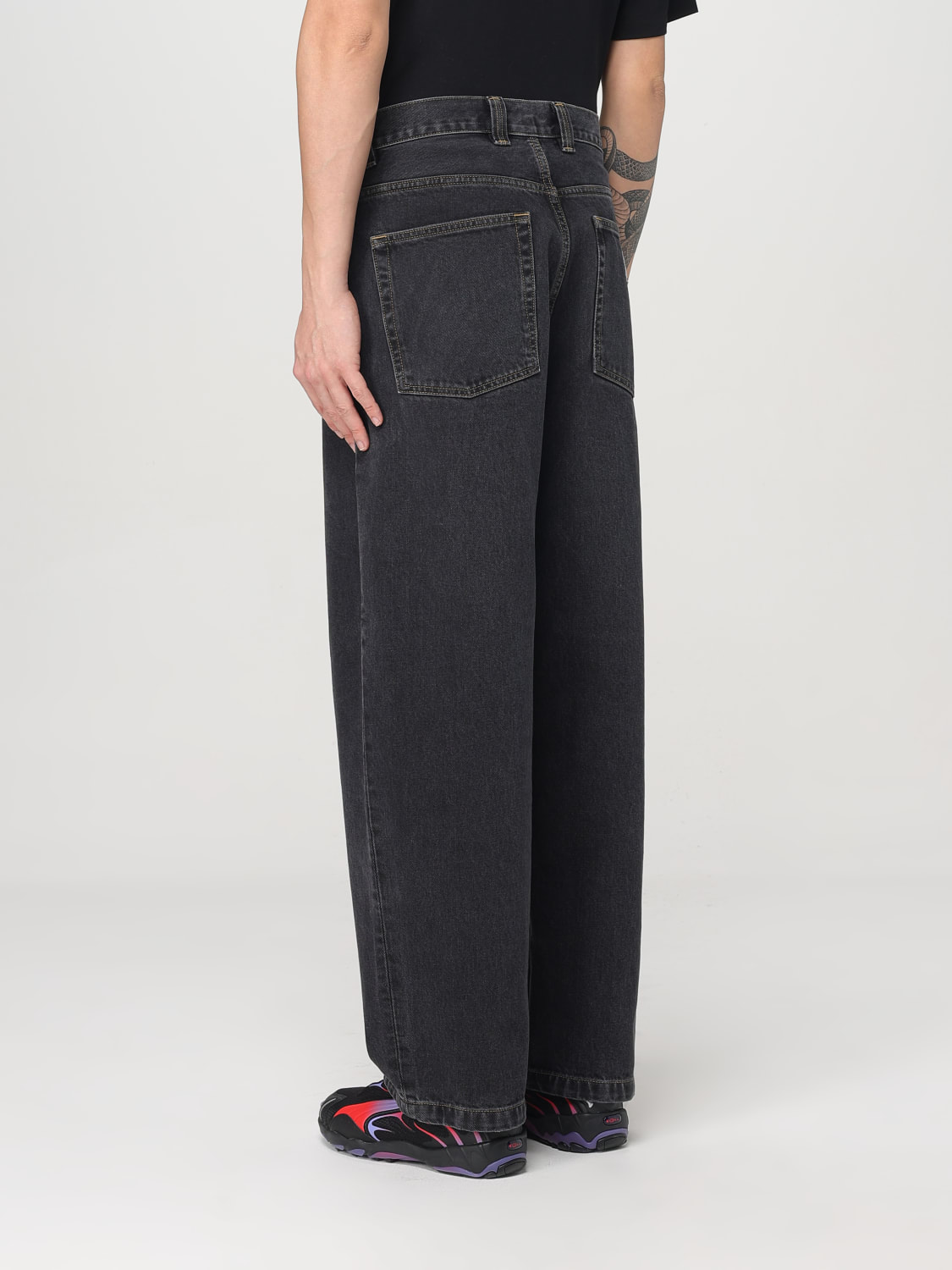 CARHARTT WIP JEANS: Jeans men Carhartt Wip, Black - Img 3