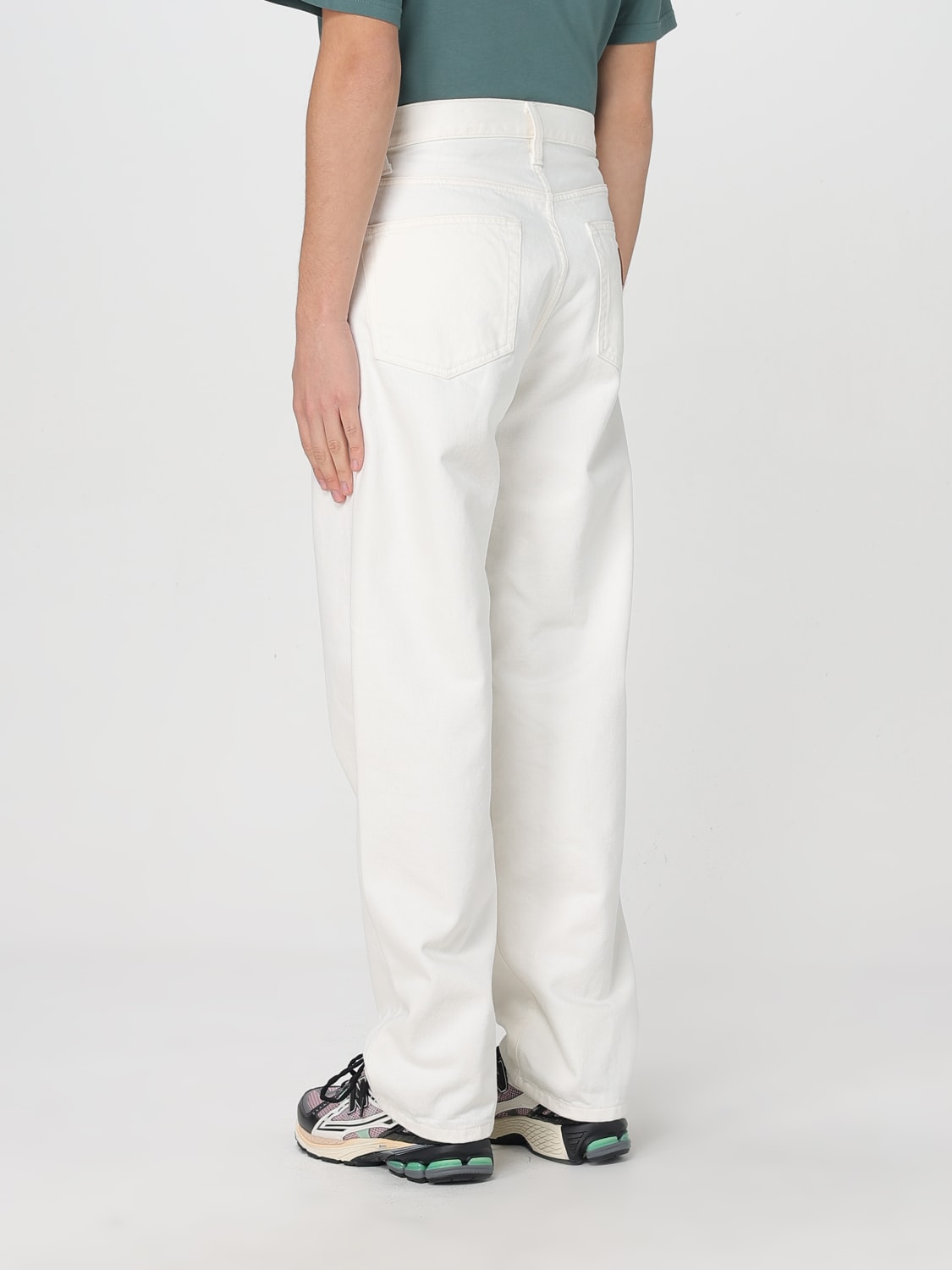 CARHARTT WIP JEANS: Jeans Carhartt Wip in denim di cotone , Bianco - Img 3