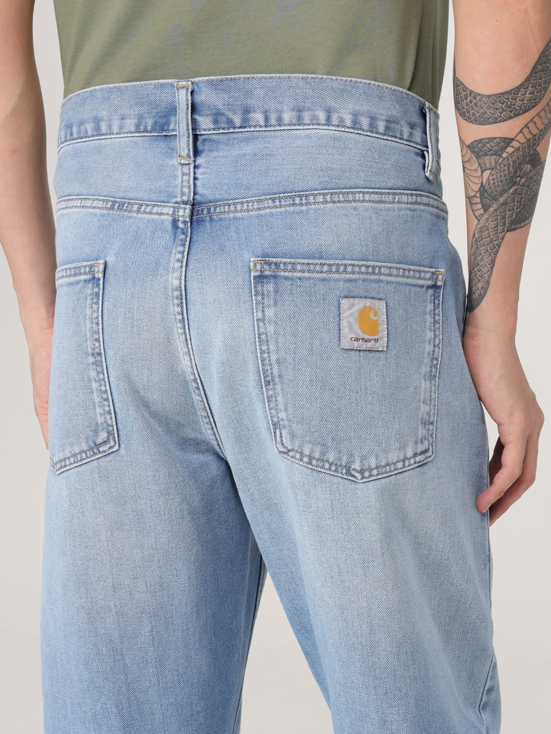CARHARTT WIP JEANS: Jeans men Carhartt Wip, Stone Washed - Img 3