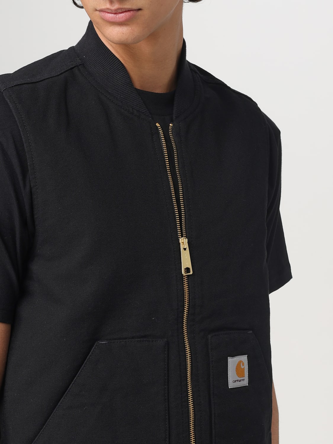 CARHARTT WIP GILET: Gilet Carhartt Wip in cotone , Nero - Img 5