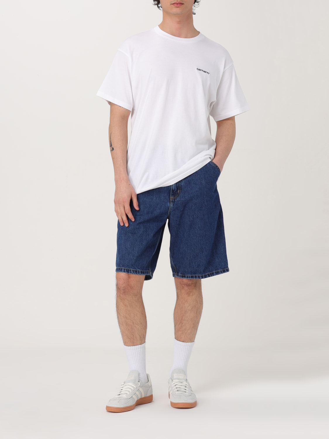 CARHARTT WIP SHORTS: Jeans herren Carhartt Wip, Blau - Img 2