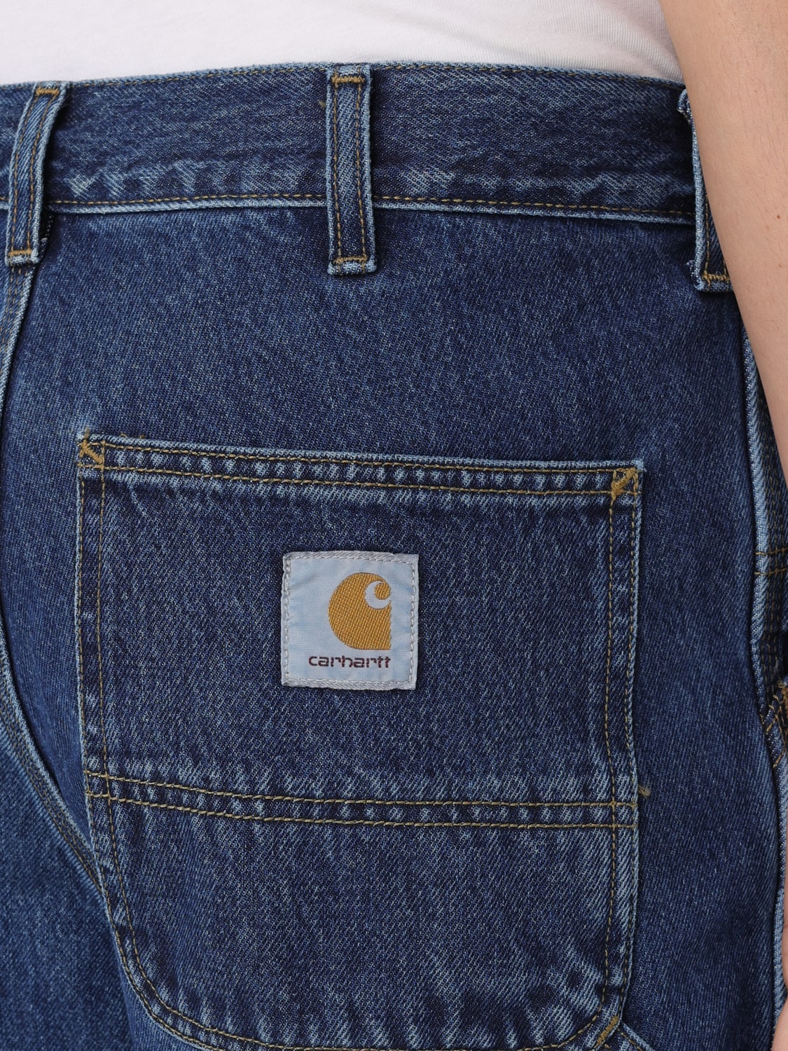 CARHARTT WIP SHORTS: Jeans herren Carhartt Wip, Blau - Img 4