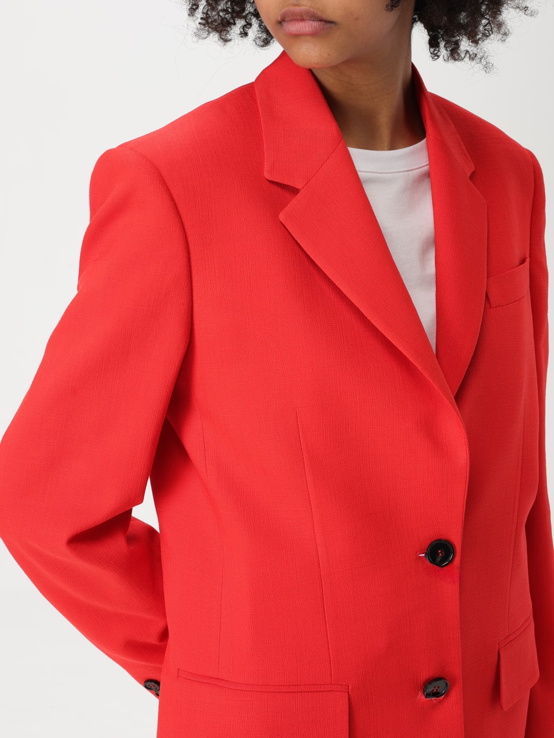MSGM: Blazer woman - Red | MSGM blazer 3841MDG26257106