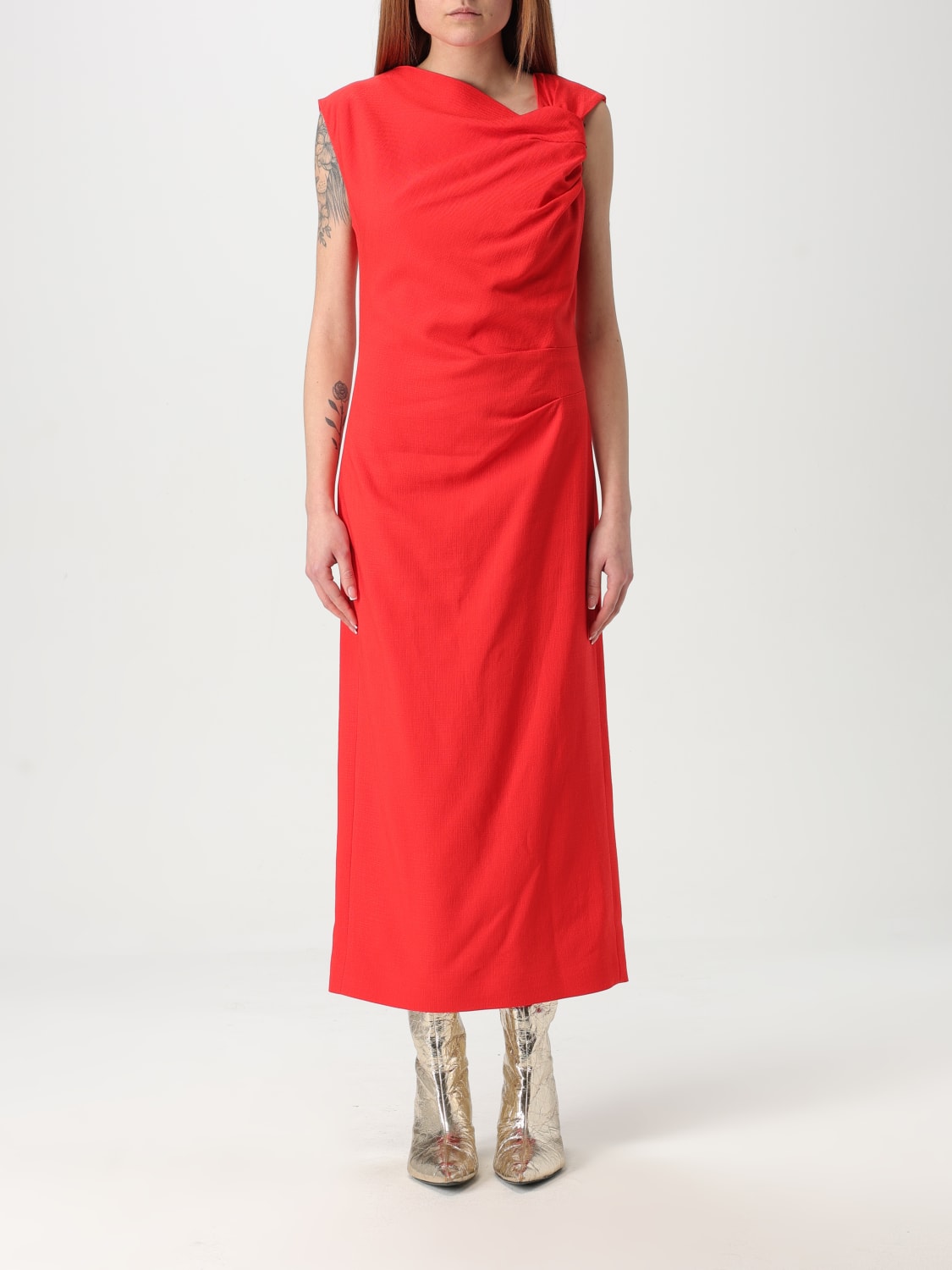 MSGM: Dress woman - Red | MSGM dress 3841MDA37257106 online