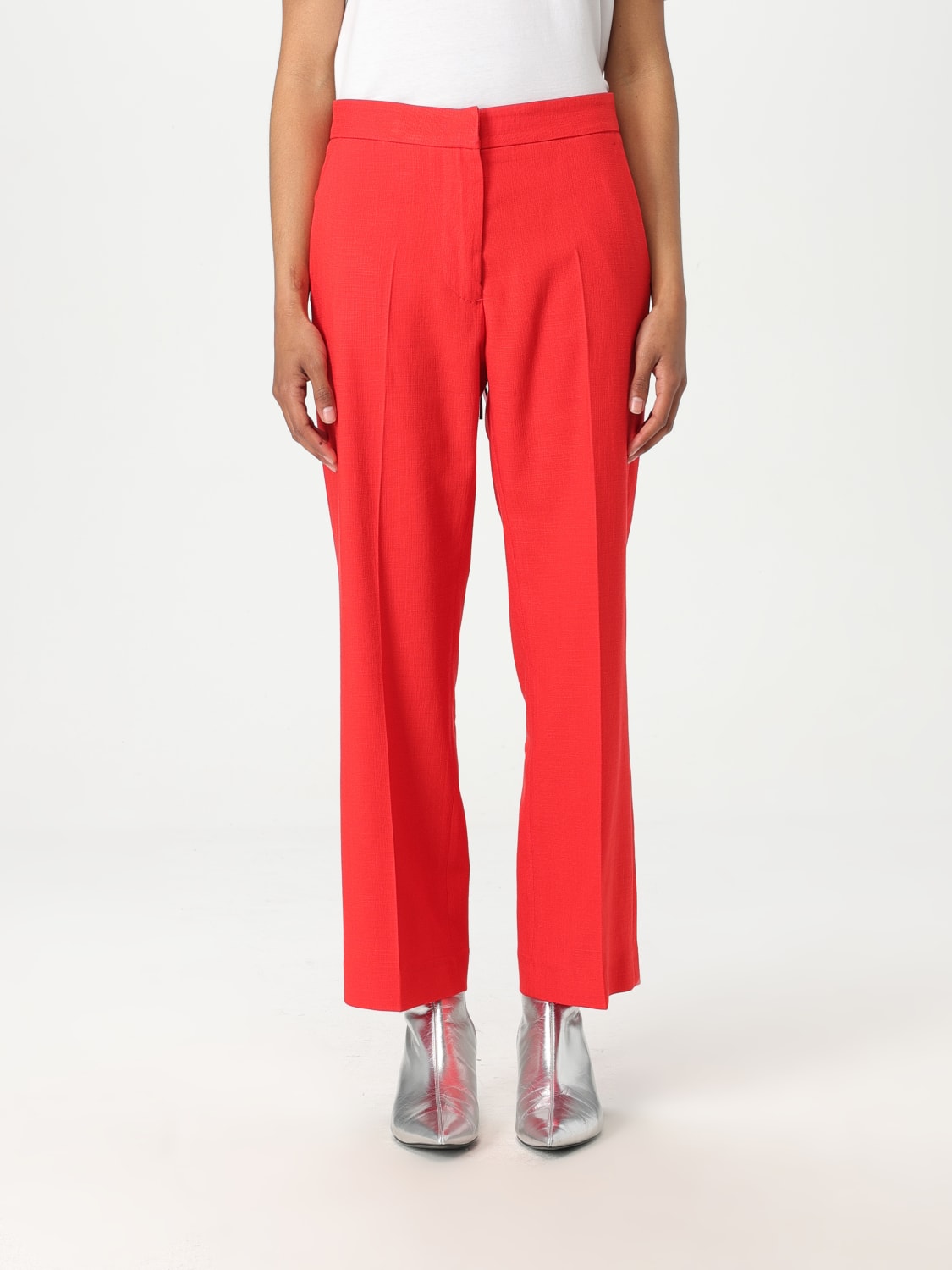 パンツ MSGM Woman Pants Red 3841MDP16257106 18 MSGM: Pants woman - Red | MSGM pants 3841MDP17257106 online