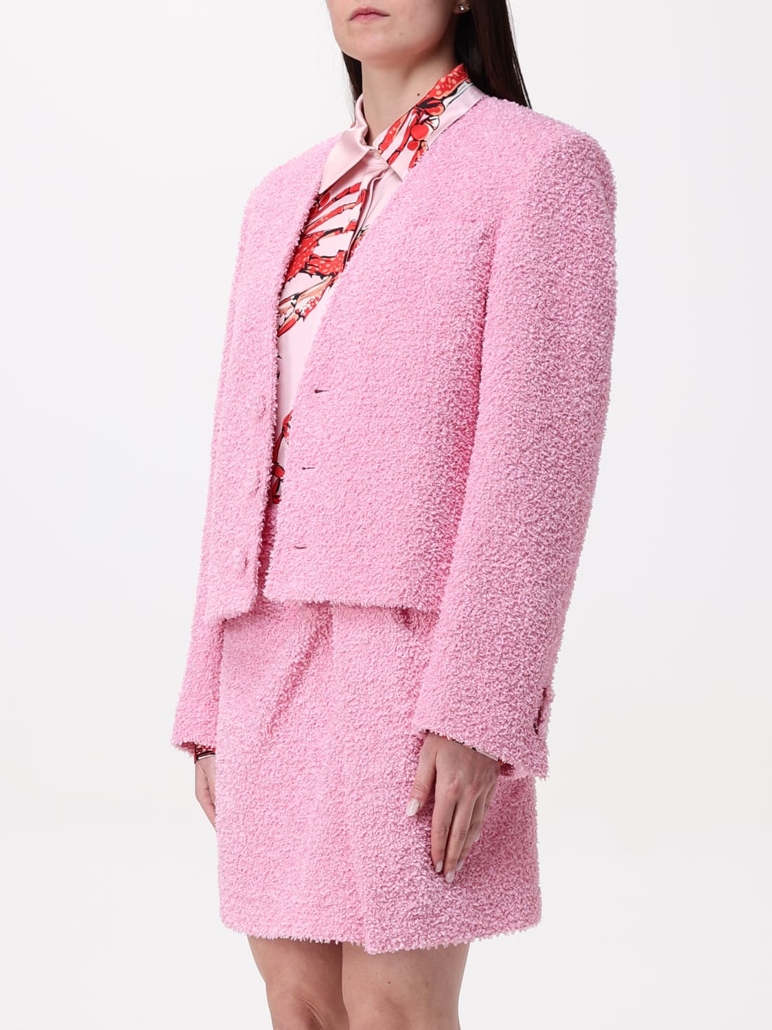 MSGM VESTE: Blazer femme MSGM, Rose - Img 4