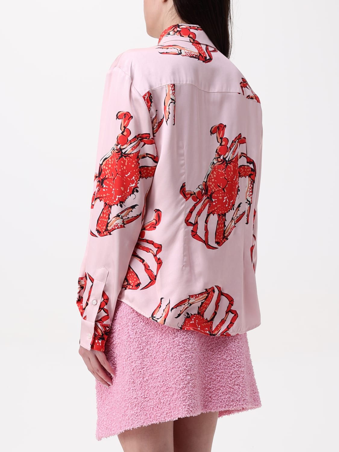 MSGM CAMISA: Camisa mujer MSGM, Rosa - Img 3