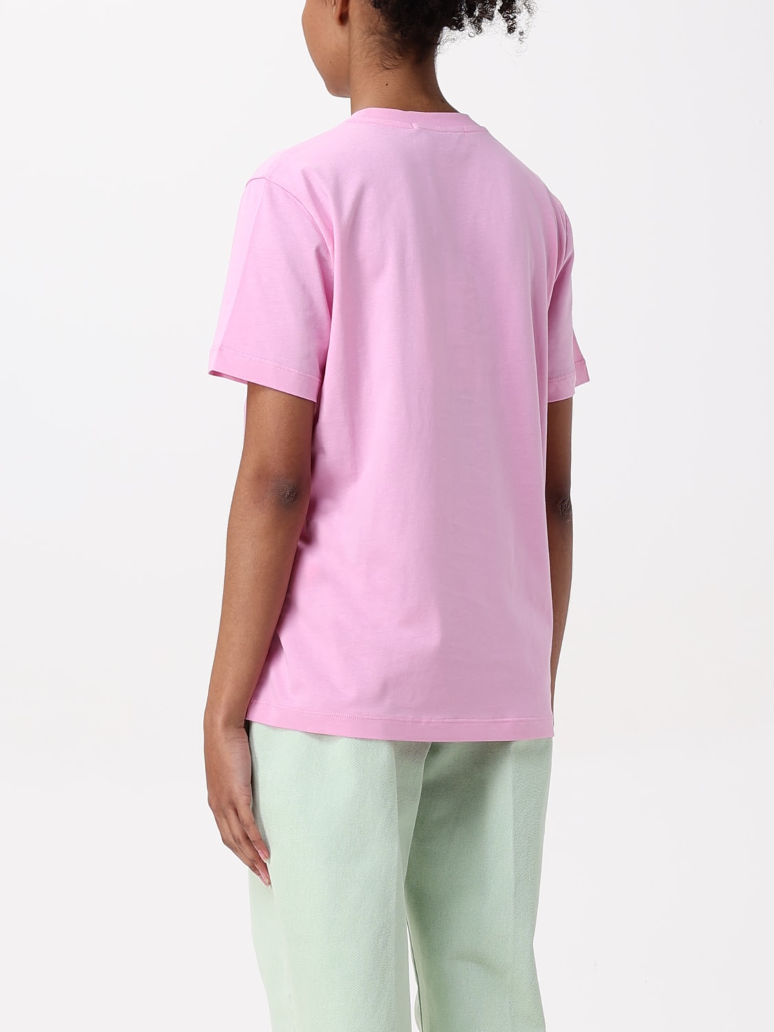 Tシャツ・カットソー MSGM Woman T-Shirt Pink 2000MDM520200002 12 MSGM: T-shirt woman - Pink | MSGM t-shirt 2000MDM520200002