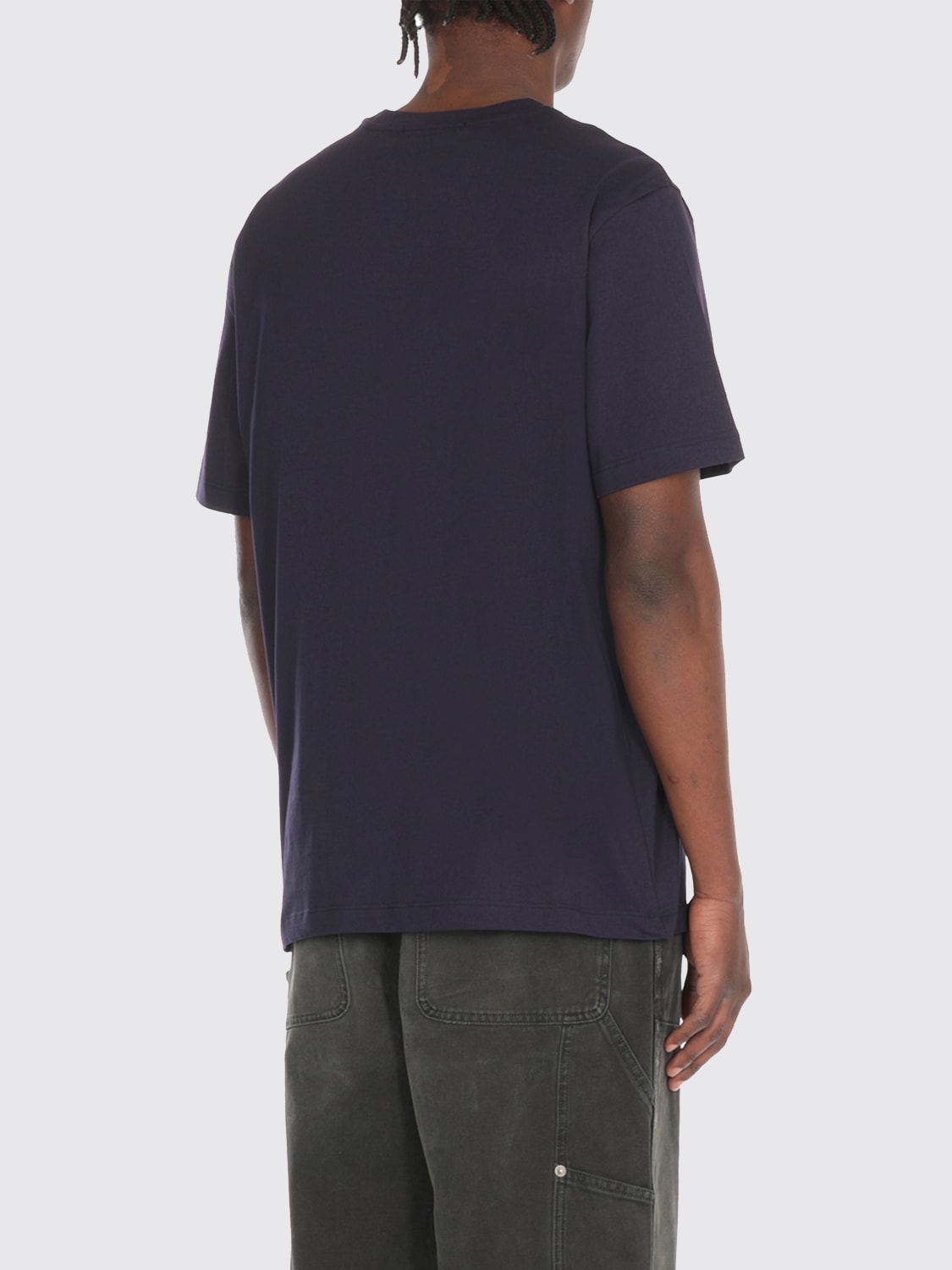 MSGM T-SHIRT: T-shirt men MSGM, Blue - Img 3