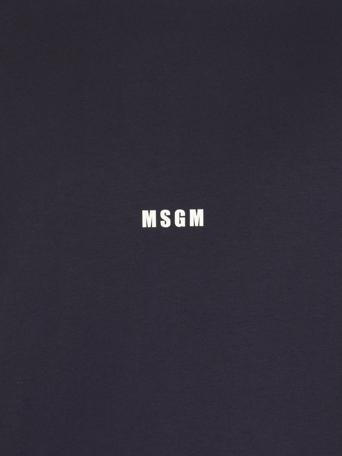 MSGM T-SHIRT: T-shirt men MSGM, Blue - Img 4