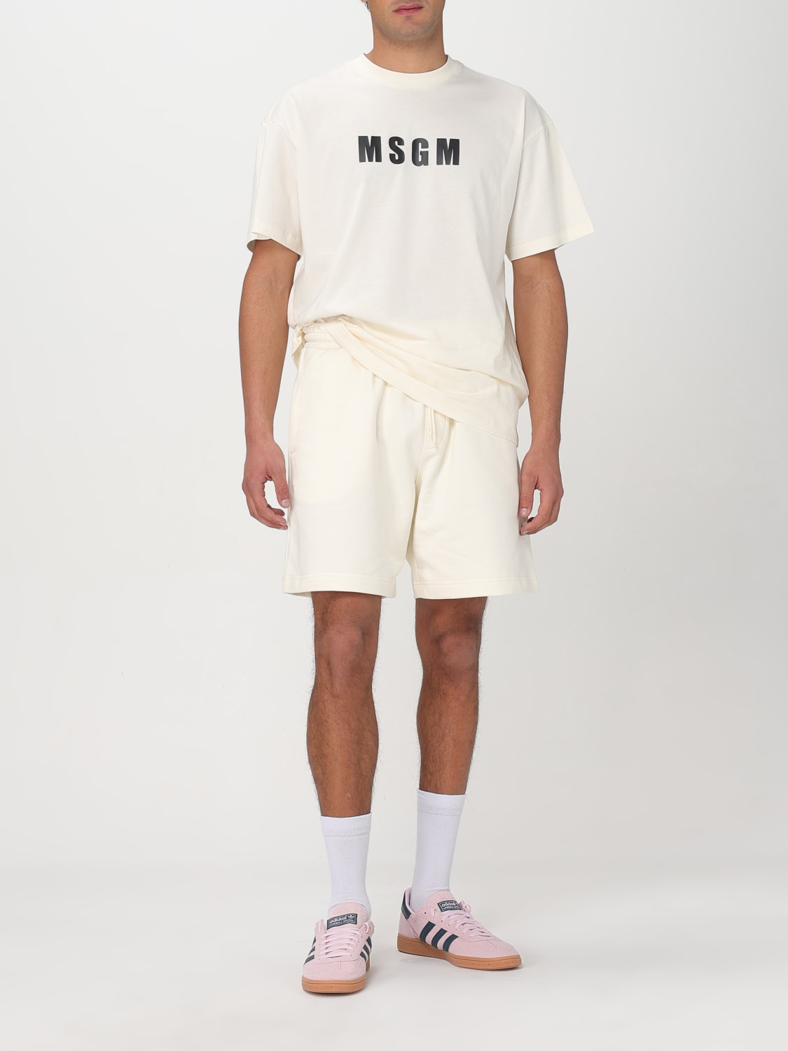 MSGM T-SHIRT: T-shirt men MSGM, Natural - Img 2