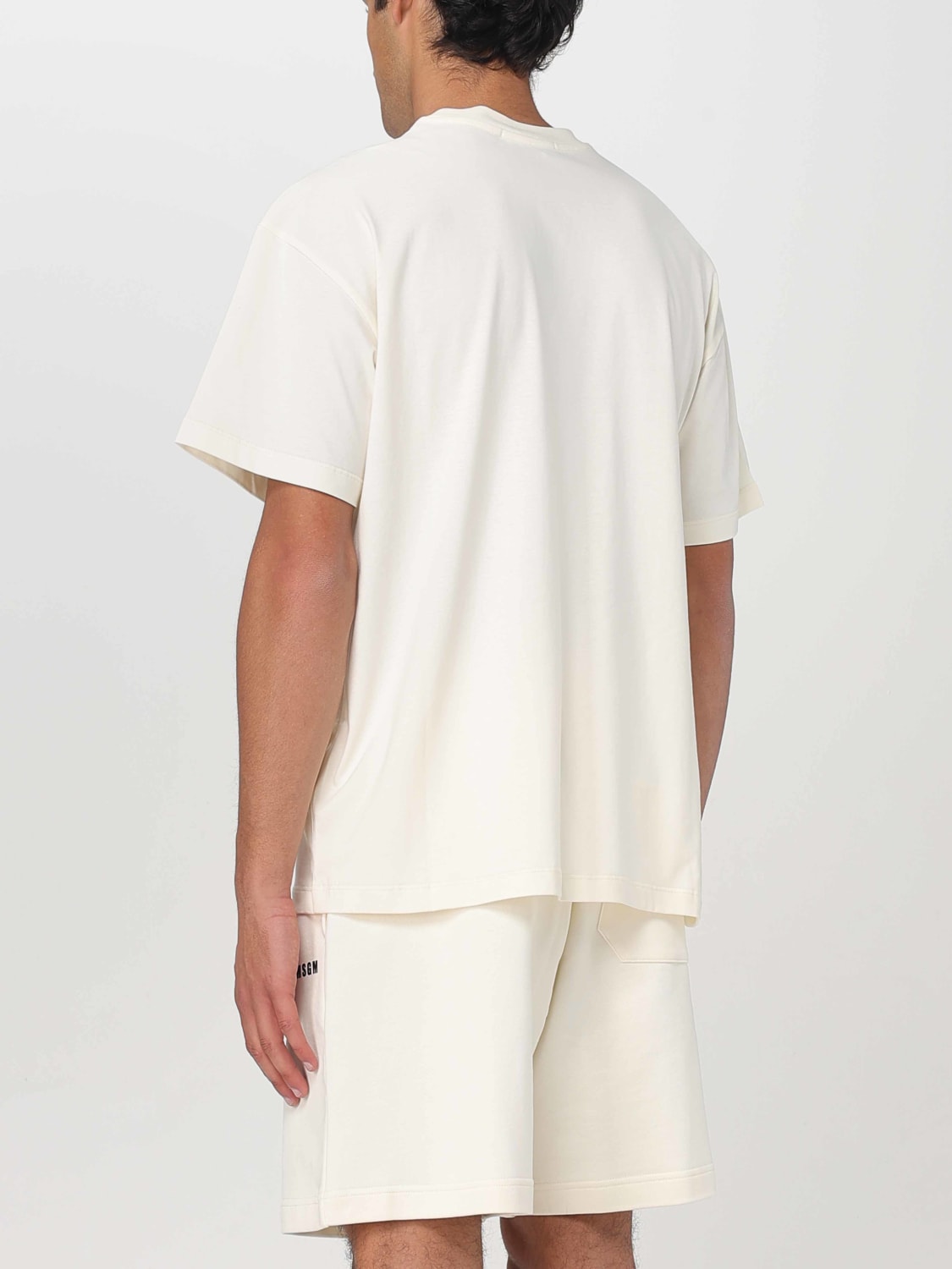 MSGM T-SHIRT: T-shirt men MSGM, Natural - Img 3