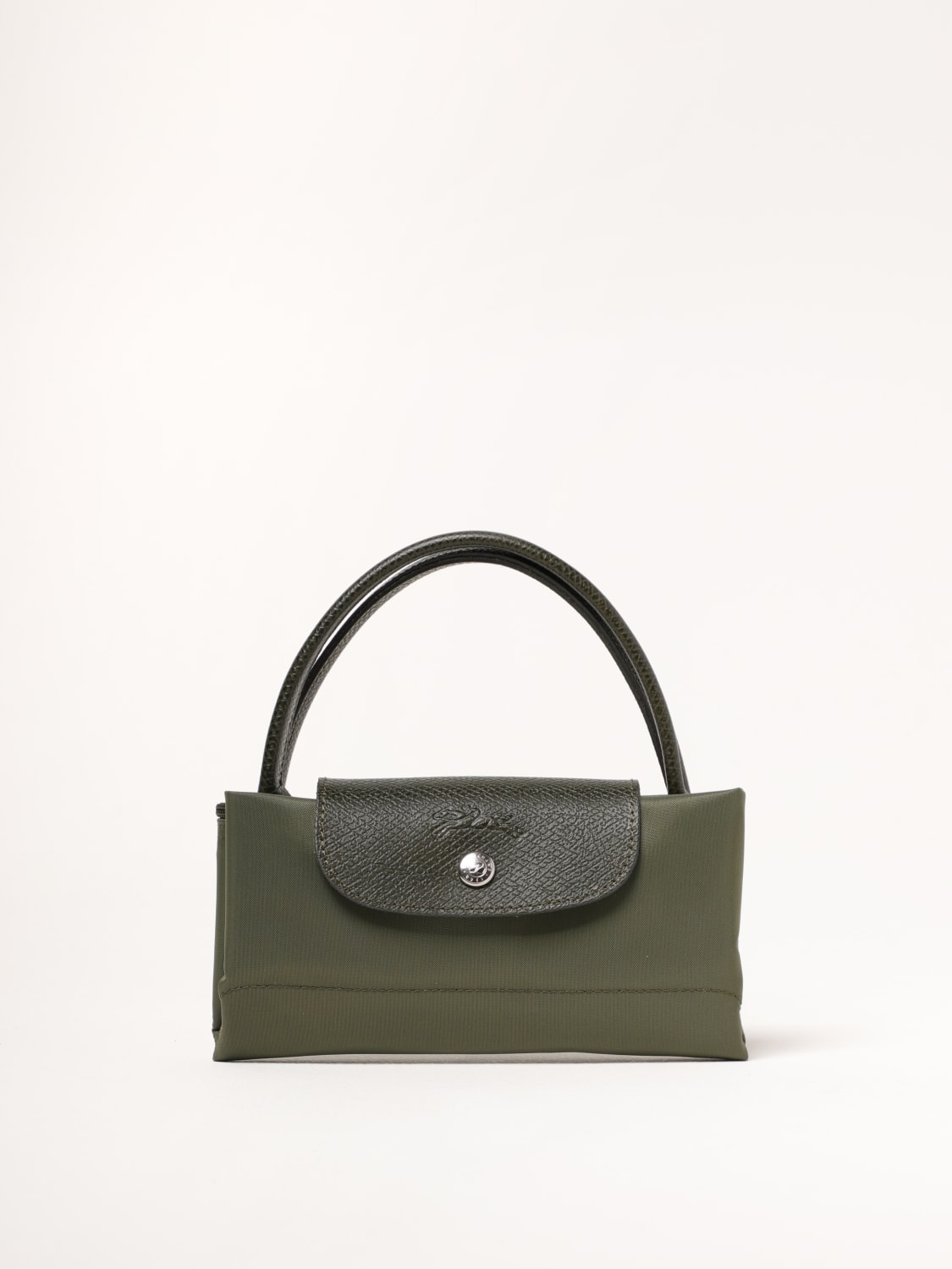 LONGCHAMP MINI BAG: Shoulder bag woman Longchamp, Green - Img 4