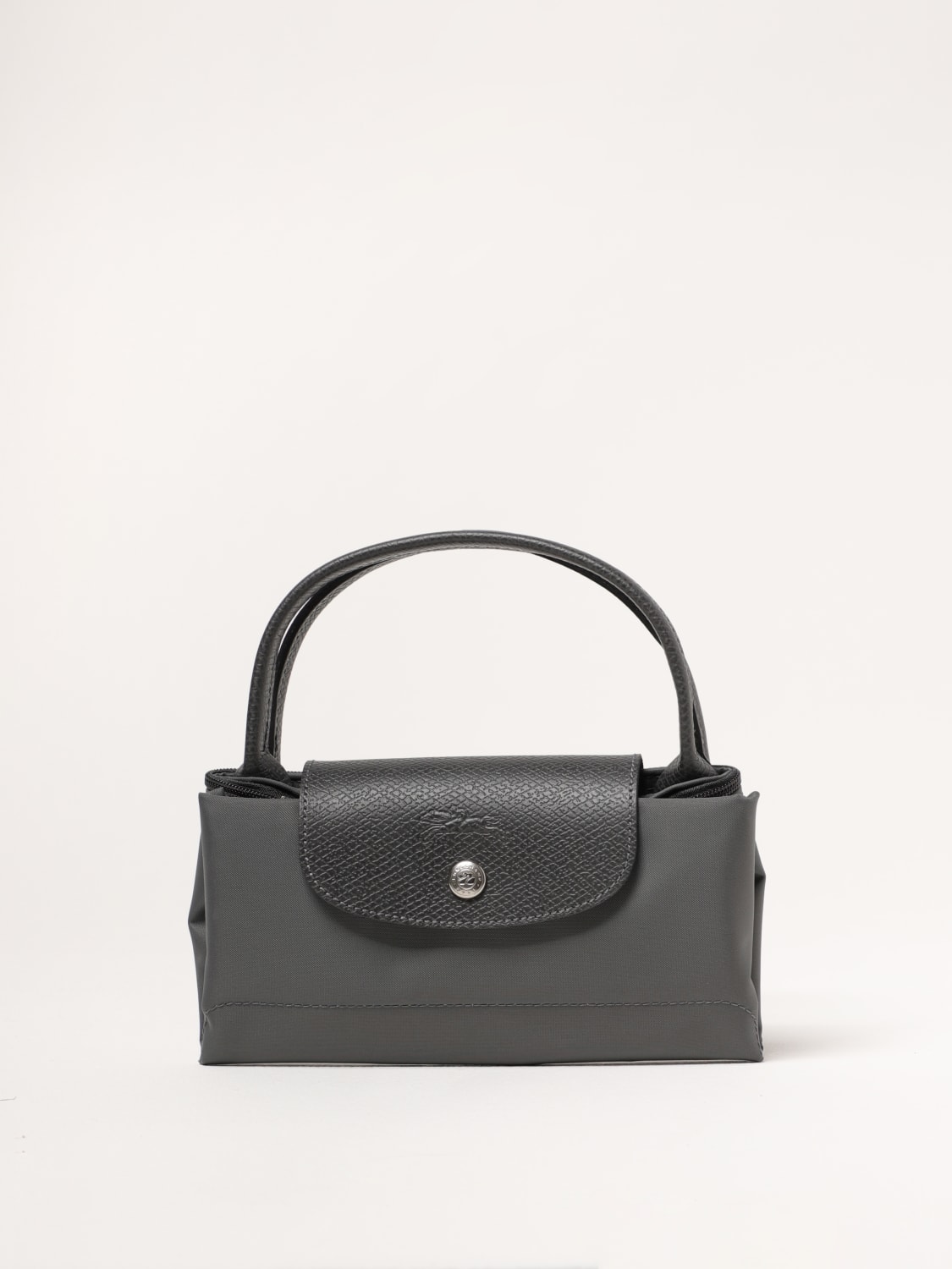 LONGCHAMP MINI BAG: Shoulder bag woman Longchamp, Grey - Img 4