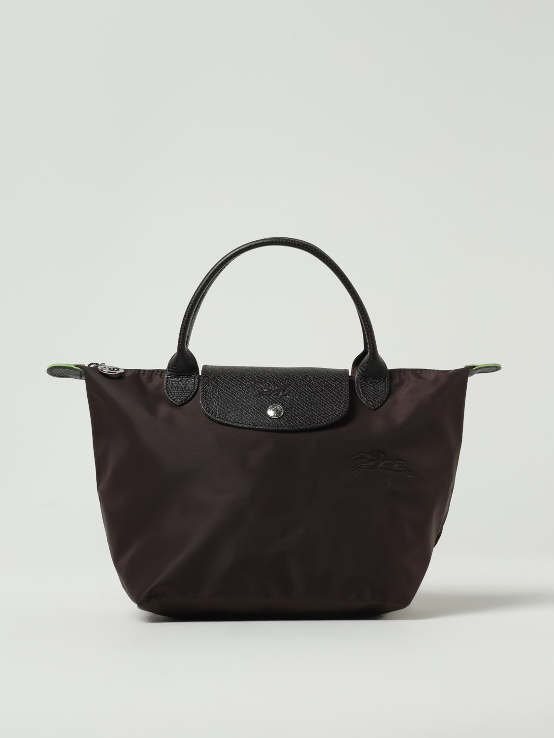 LONGCHAMP MINI BAG: Shoulder bag woman Longchamp, Brown - Img 1