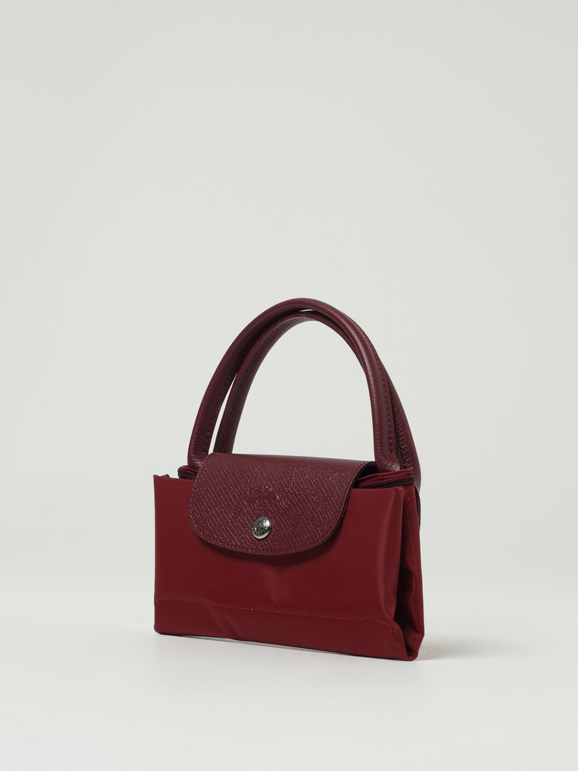 LONGCHAMP MINI BAG: Shoulder bag woman Longchamp, Burgundy - Img 4
