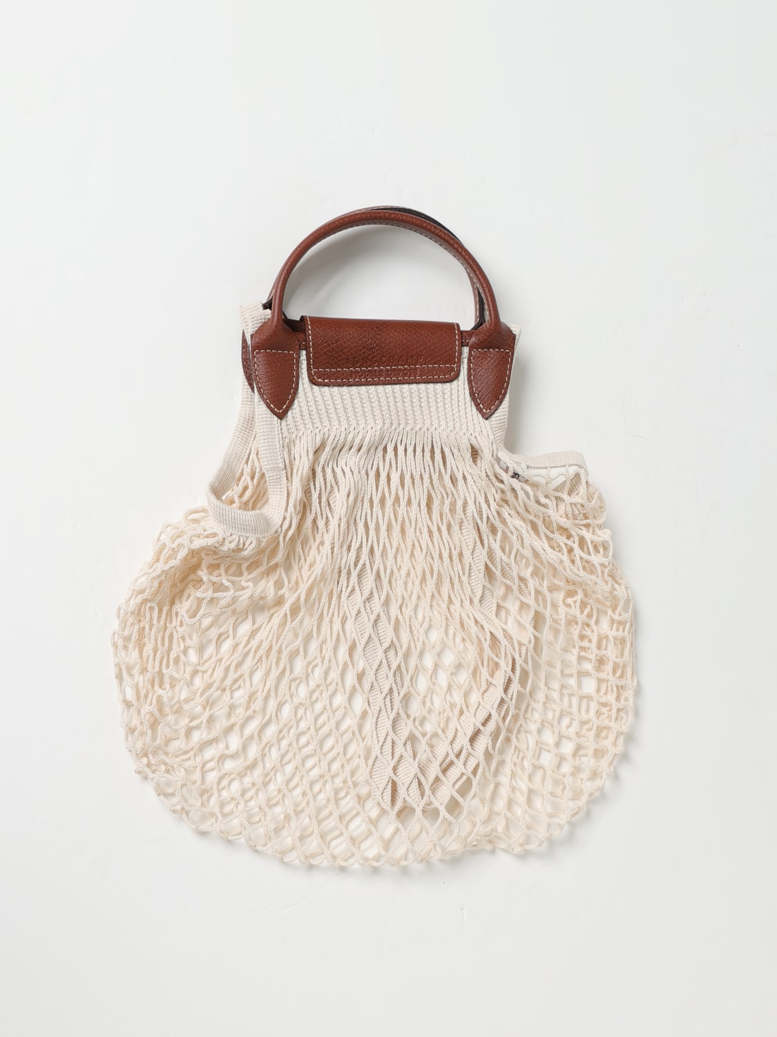 LONGCHAMP HANDBAG: Shoulder bag woman Longchamp, Natural - Img 2