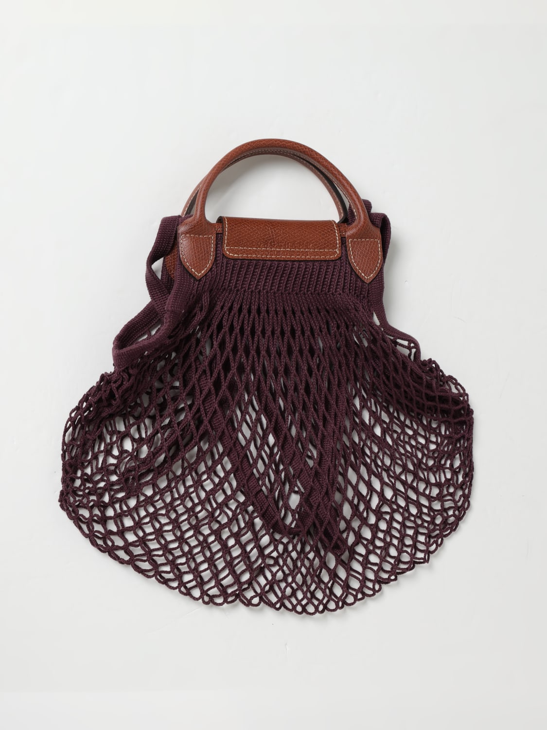 LONGCHAMP HANDBAG: Shoulder bag woman Longchamp, Plum - Img 2