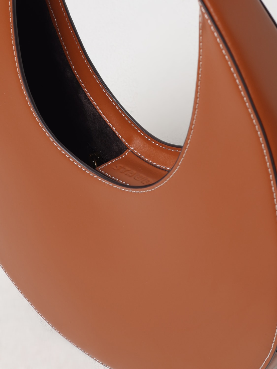 STAUD HANDTASCHE: Schultertasche damen Staud, Braun - Img 3