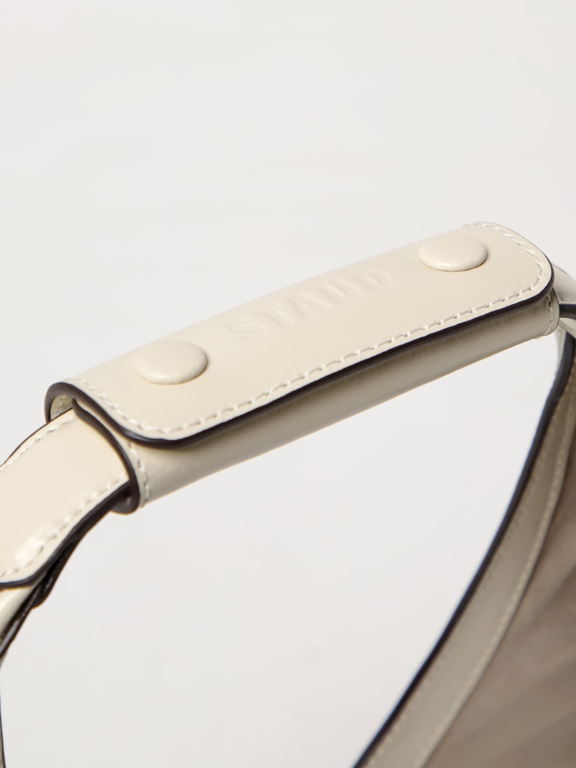 STAUD HANDBAG: Shoulder bag woman Staud, Cream - Img 3