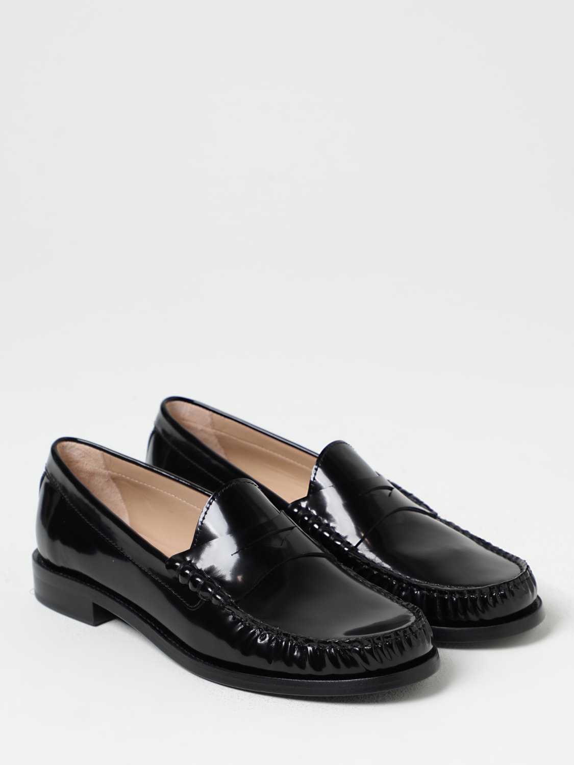 STUART WEITZMAN MOCASSIN: Chaussures femme Stuart Weitzman, Noir - Img 2