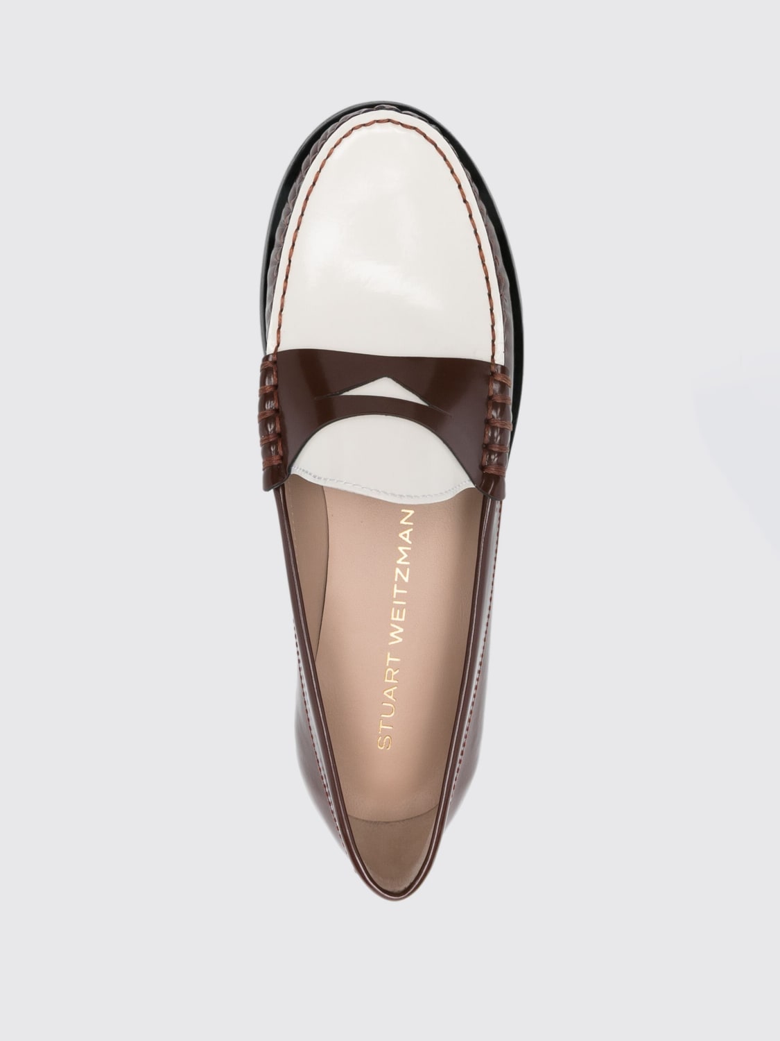 STUART WEITZMAN LOAFER: Shoes woman Stuart Weitzman, Cream - Img 4