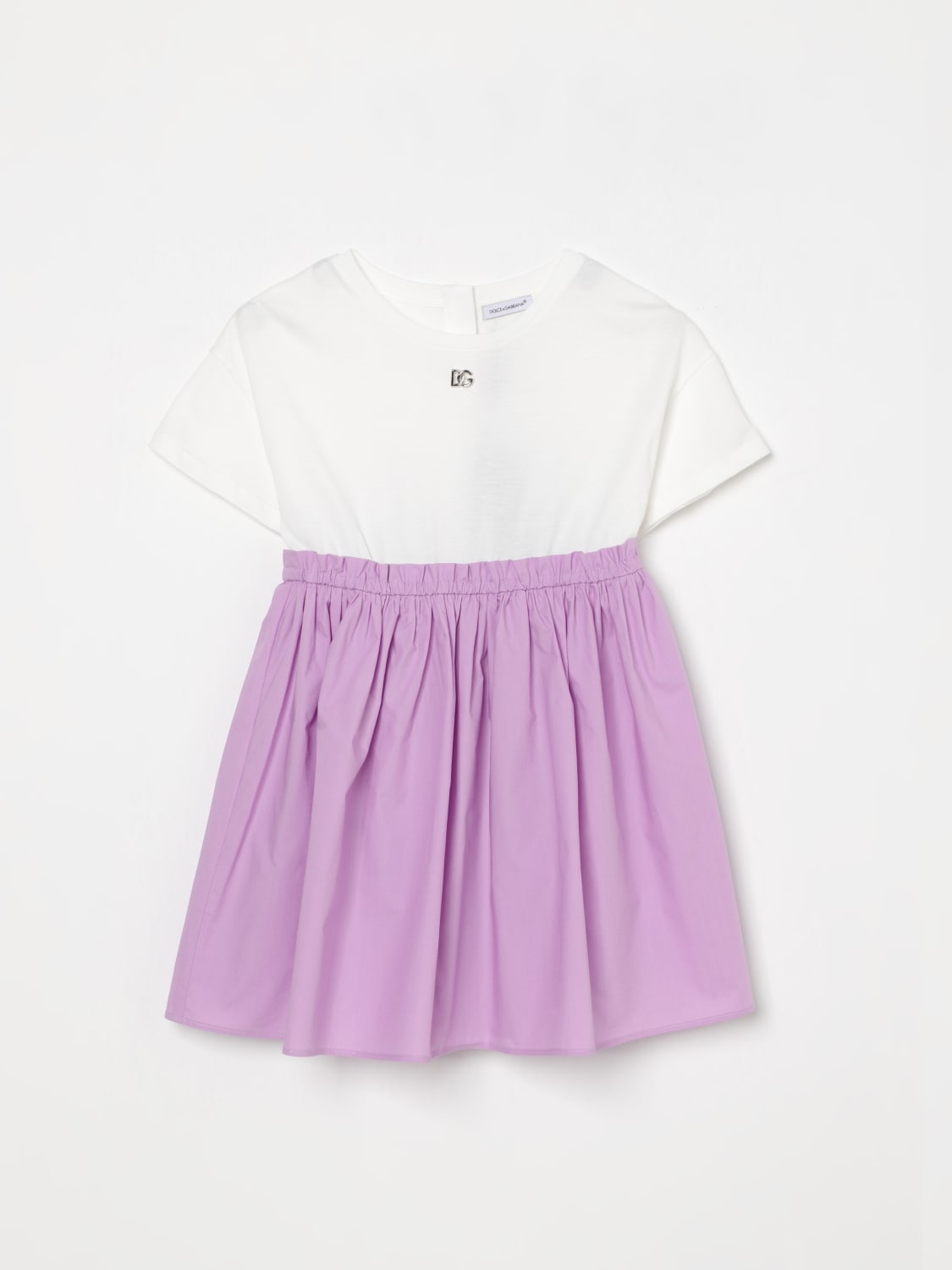 DOLCE & GABBANA KLEID: Kleid kinder Dolce & Gabbana, Pink - Img 1