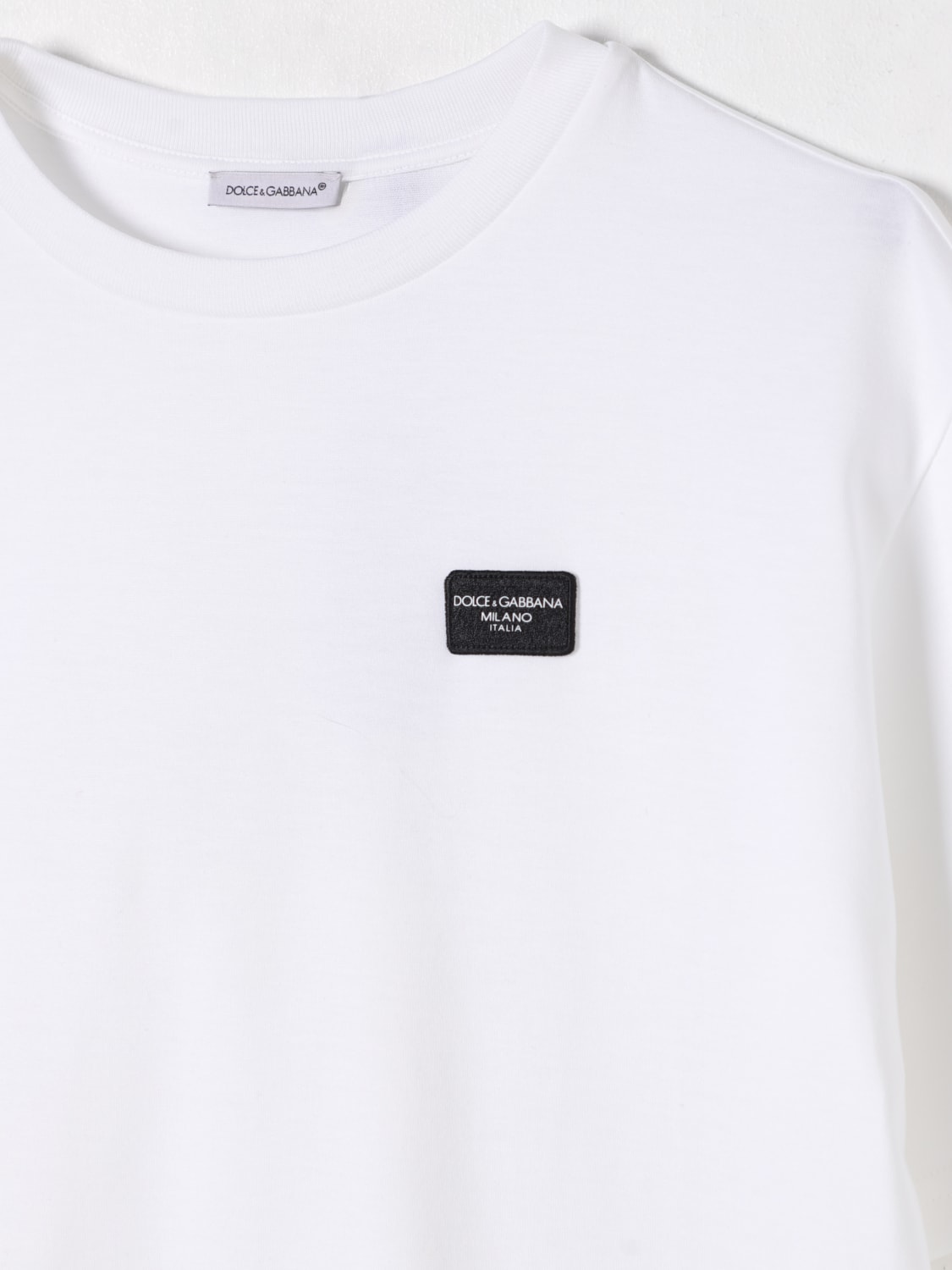 DOLCE & GABBANA T-SHIRT: T-shirt kids Dolce & Gabbana, Blue - Img 3