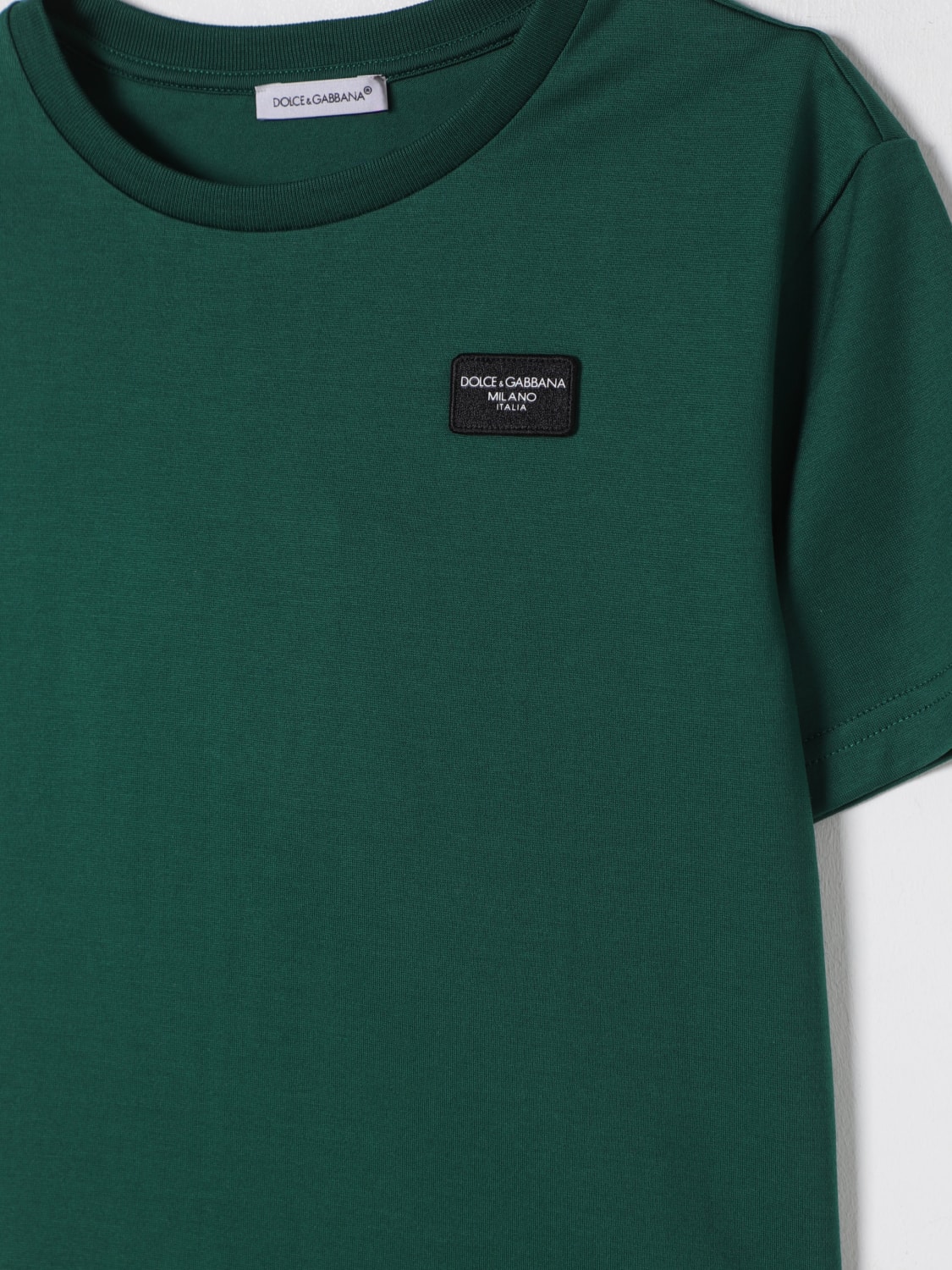 DOLCE & GABBANA T-SHIRT: T-shirt kinder Dolce & Gabbana, Grün - Img 3