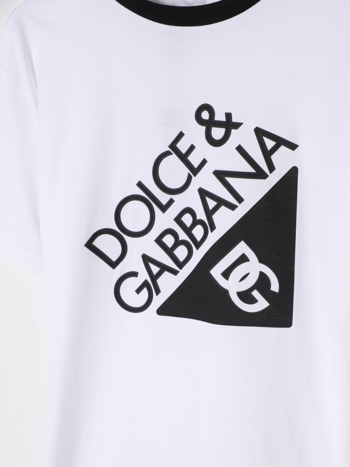 DOLCE & GABBANA CAMISETA: Camiseta niños Dolce & Gabbana, Blanco - Img 3