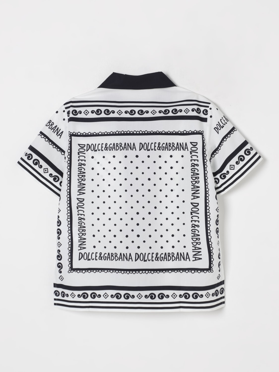 DOLCE & GABBANA CAMISA: Camisa niños Dolce & Gabbana, Blanco - Img 2