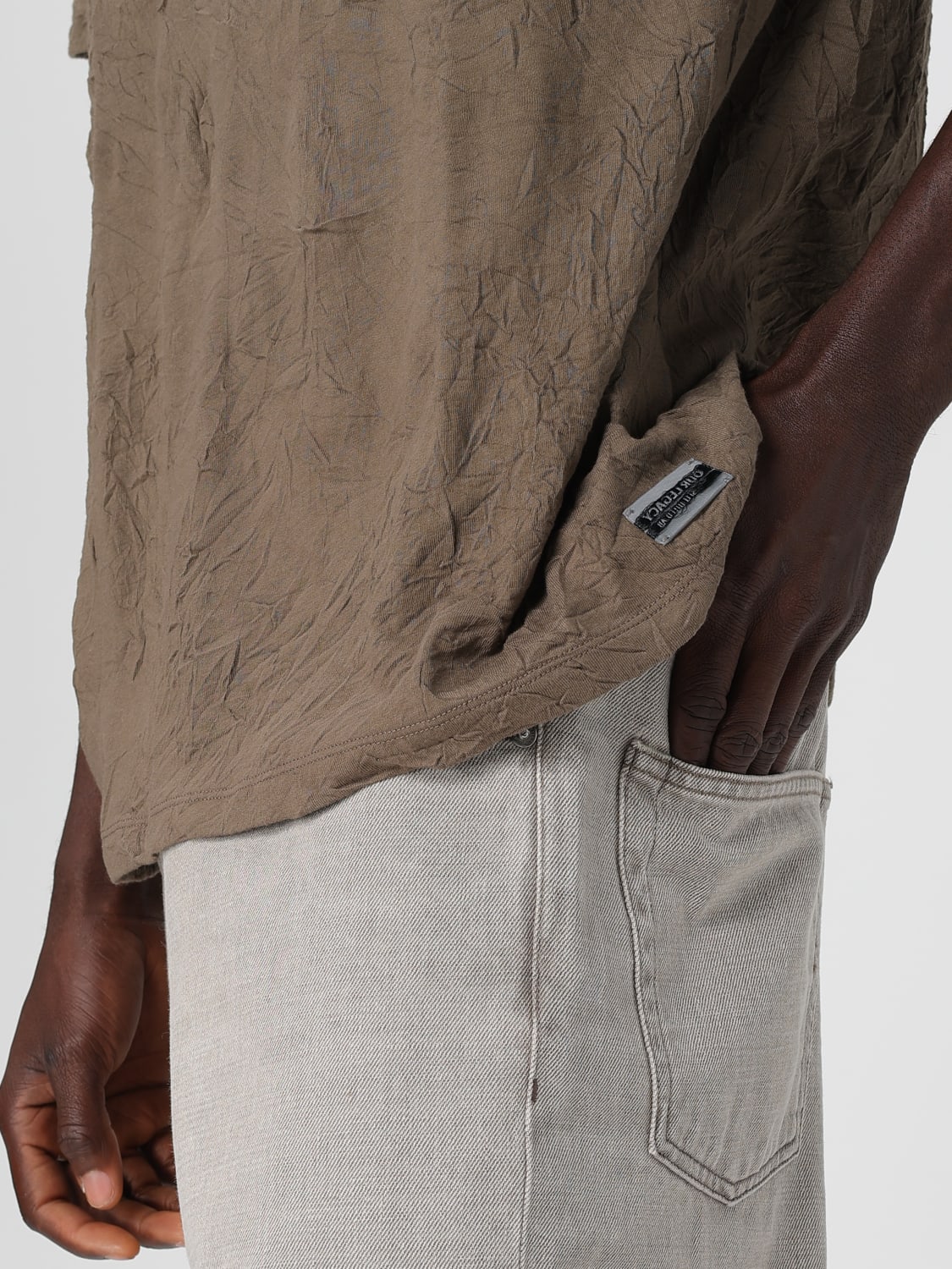 OUR LEGACY: T-shirt men - Olive | Our Legacy t-shirt