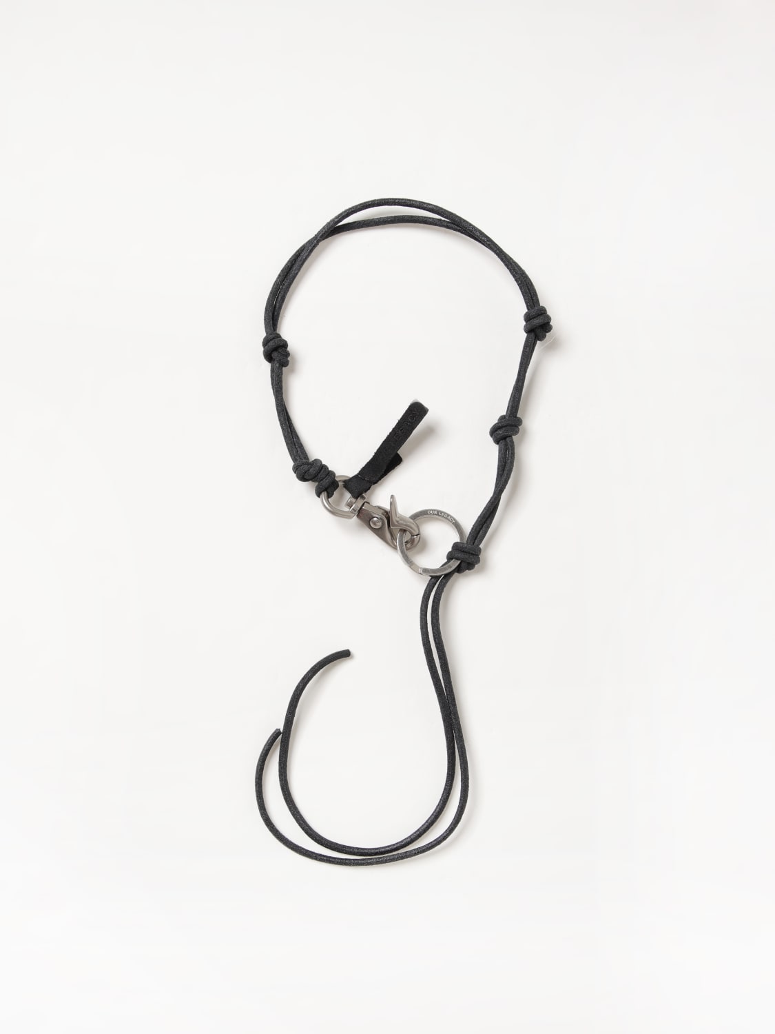 アクセサリーその他 OUR LEGACY Men Jewel Black A2208LBL Black Leather OUR LEGACY: Jewel men - Black | Our Legacy jewel A2208LBL