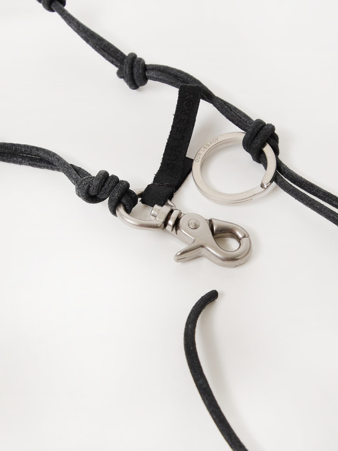 アクセサリーその他 OUR LEGACY Men Jewel Black A2208LBL Black Leather OUR LEGACY: Jewel men - Black | Our Legacy jewel A2208LBL