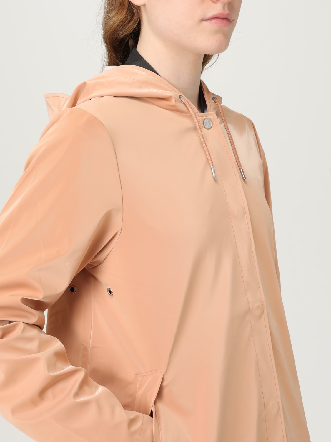 ジャケット RAINS Woman Jacket Peach 18050 104 RAINS: Jacket woman - Peach | Rains jacket 18050 online at
