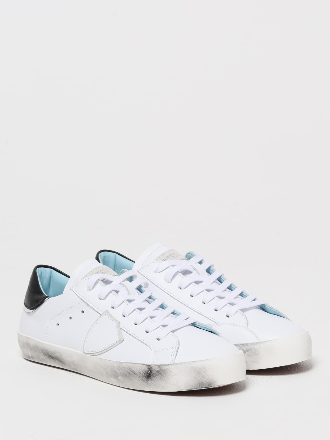 PHILIPPE MODEL JUNIOR SNEAKERS: Sneakers kinder Philippe Model Junior, Weiß - Img 2