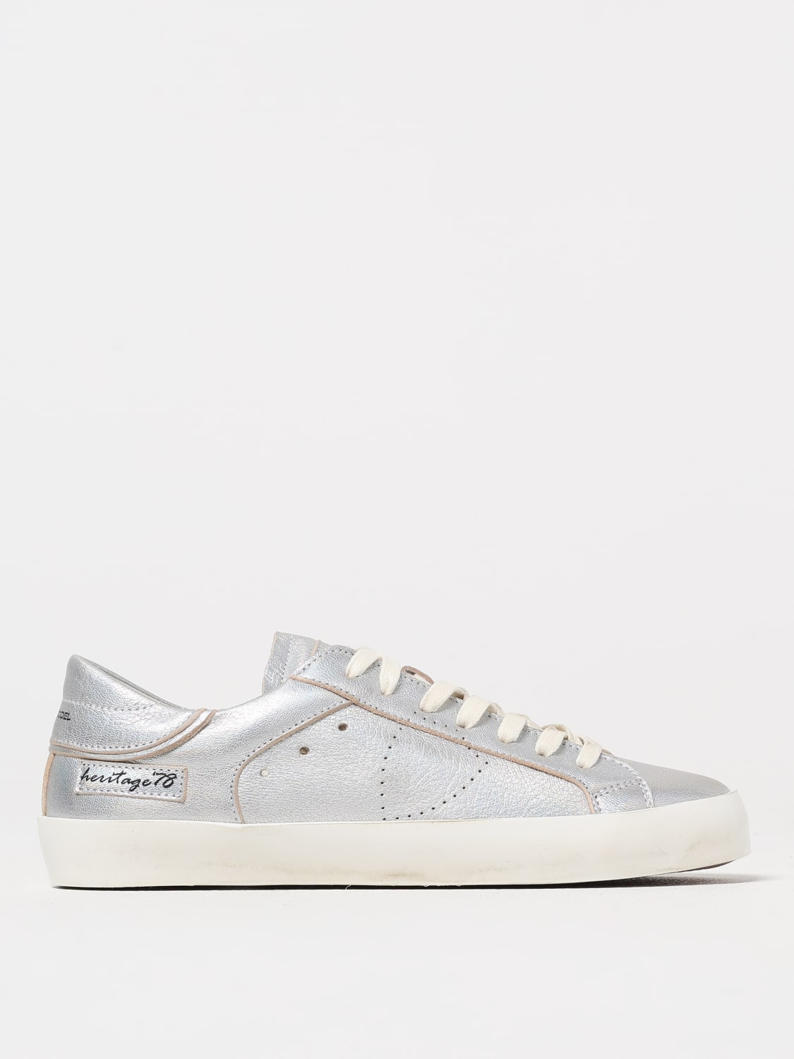 PHILIPPE MODEL JUNIOR スニーカー: ズスニーカー ボーイ Philippe Model Junior, シルバー - Img 1