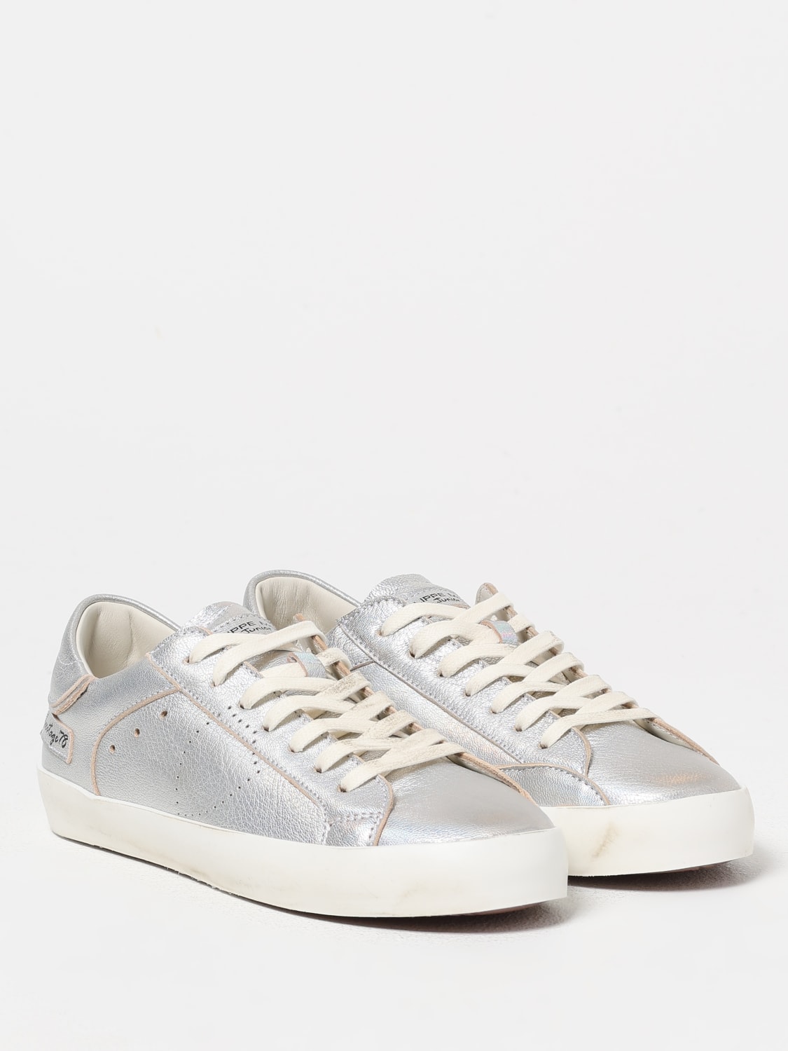 PHILIPPE MODEL JUNIOR スニーカー: ズスニーカー ボーイ Philippe Model Junior, シルバー - Img 2