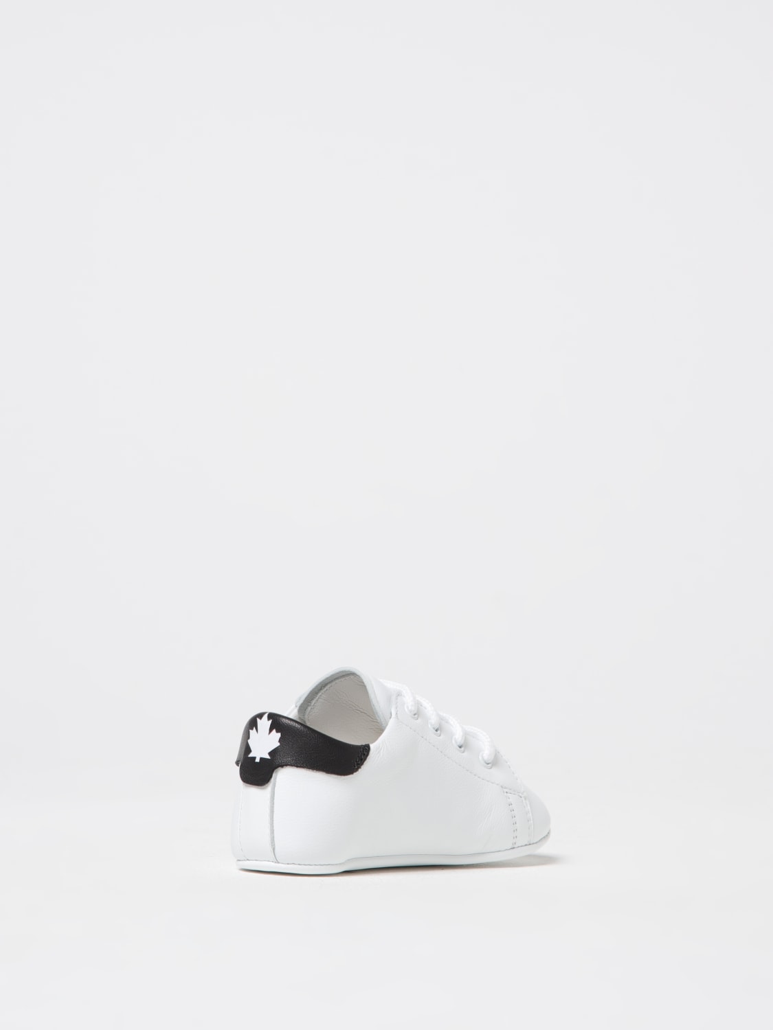 DSQUARED2 SNEAKERS: Sneakers Dsquared2 in pelle, Bianco - Img 3